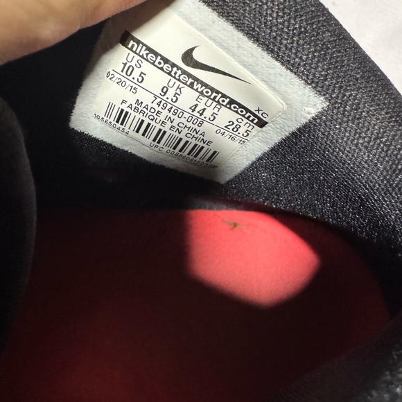 Nike Mens LeBron Soldier 9 Premium 749490-008 black Sneaker Shoes Size 10.5 - Picture 7 of 7